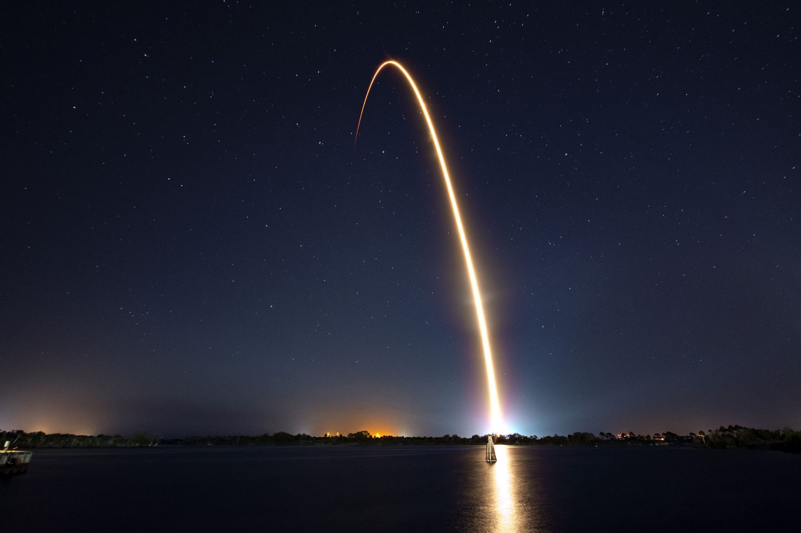 Rocket launch for the Nusantara Satu Mission