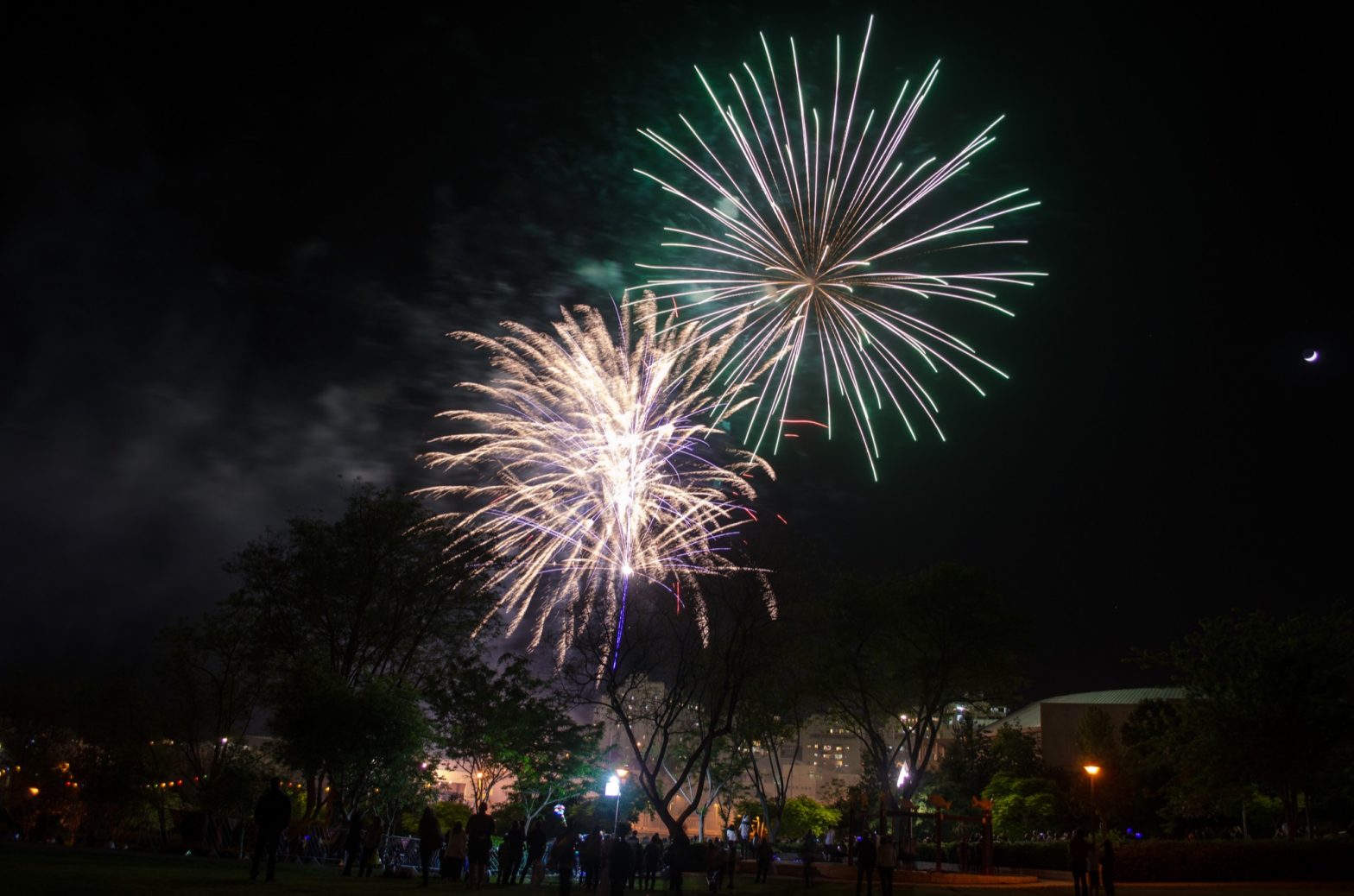 Fireworks for Israel 71st Independence Day Celebrations