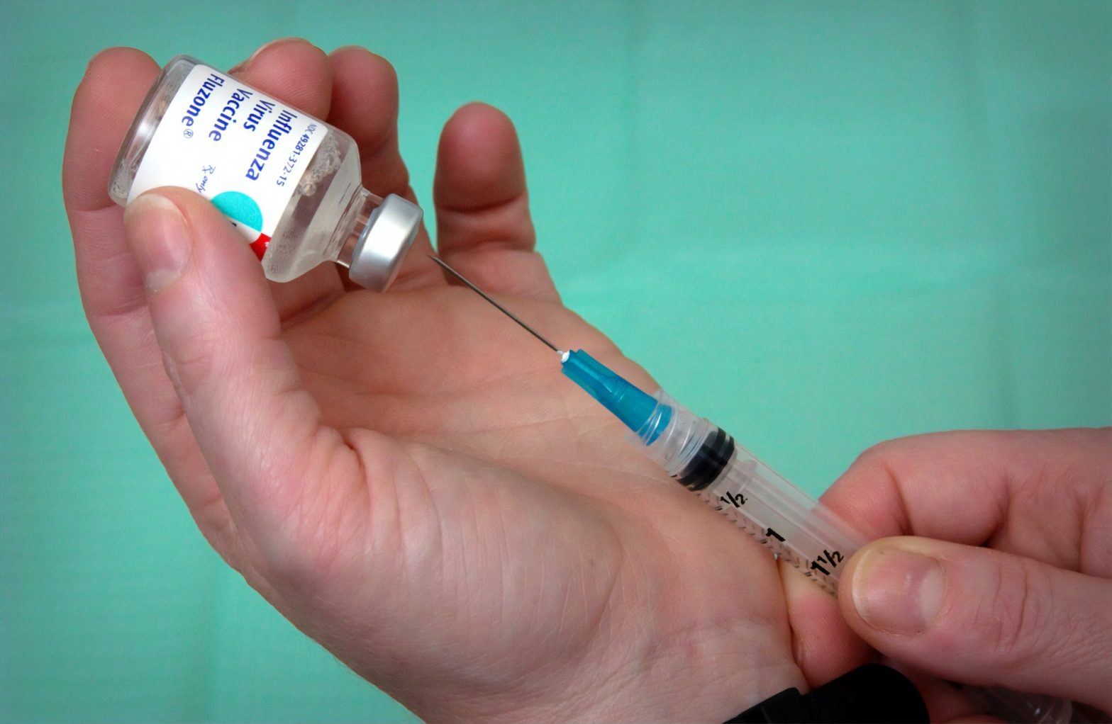 Receiving the Pfizer COVID-19 vaccine